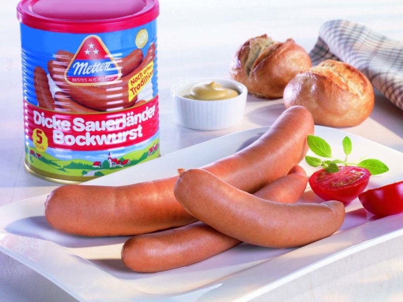 Dicke Sauerländer Bockwurst von Metten