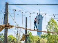 Klettern im Erlebnispark Teichland