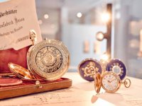 Historische Glashütter Taschenuhren © Deutsches Uhrenmuseum Glashütte, Fotograf René Gaens