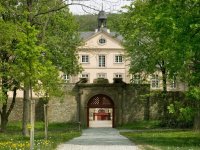 Schaufassade Sommer Stiftung Kloster Dalheim