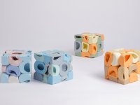Karin putsch expo bouwen met klei, dice