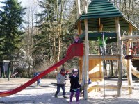 Spielplatz im Tierpark Kunsterspring Neuruppin