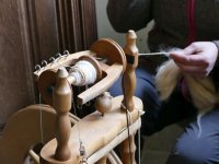 Spinnrad @Karin Dieckmann