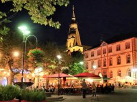 St. Wendel - Schloßplatz abends