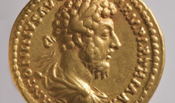 Goldmünze Marc Aurel