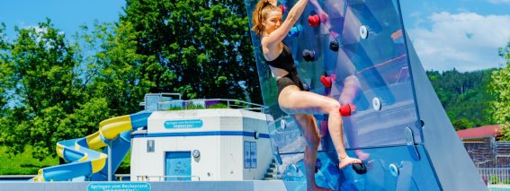 Rigi Rutsch'n - Freibad Kletterwand