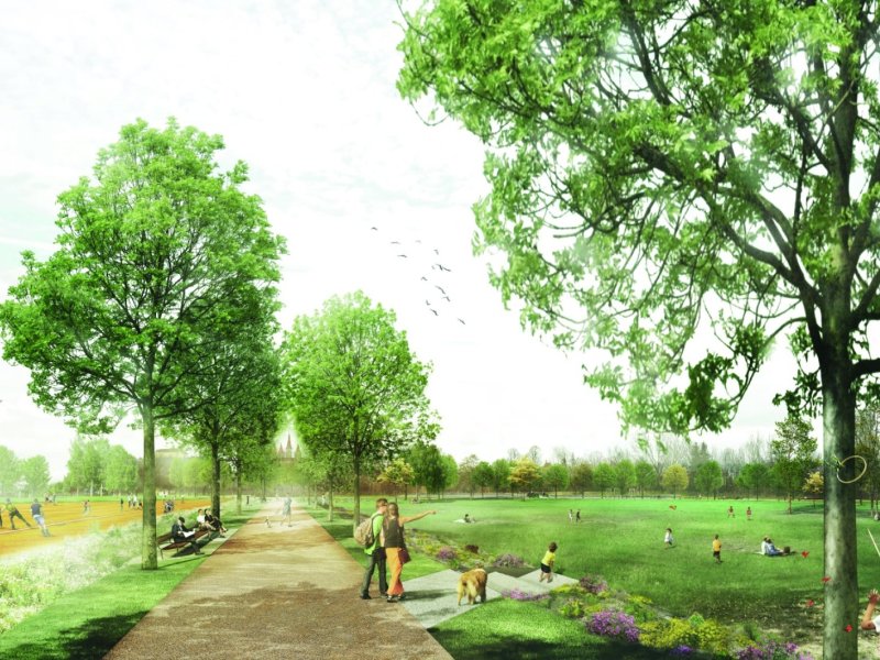 Landesgartenschau Ellwangen - Visualisierung Stadtpark