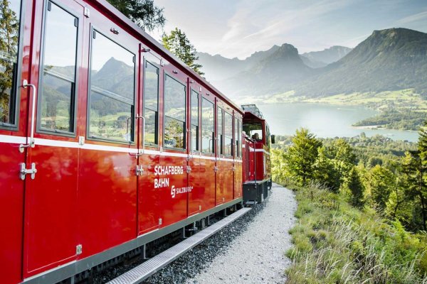 SchafbergBahn in St. Wolfgang ©Salzburg AG Tourismus GmbH