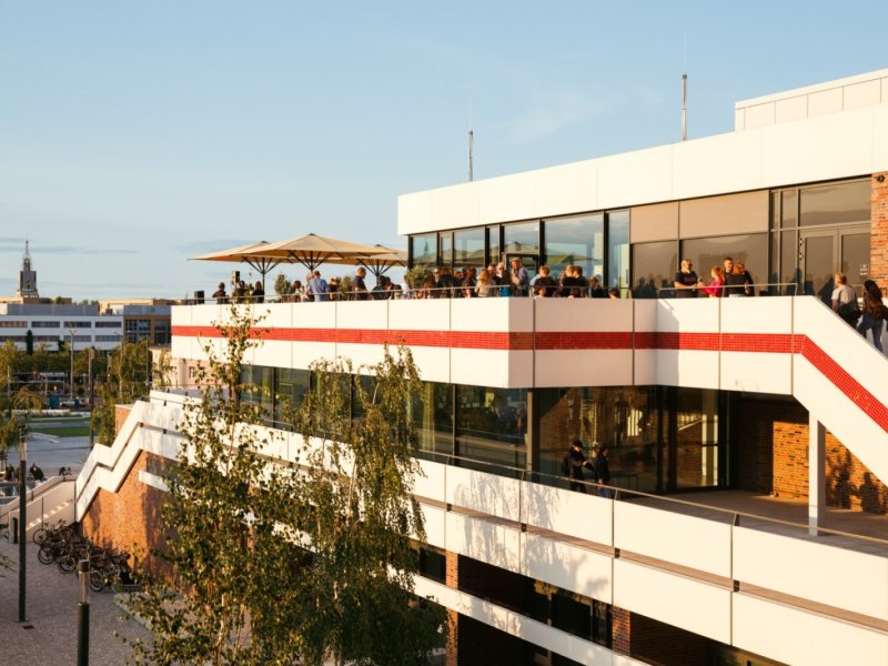 DAS MINSK Kunsthaus in Potsdam zur MINSKBAR 2023. Foto: Stefan Wieland