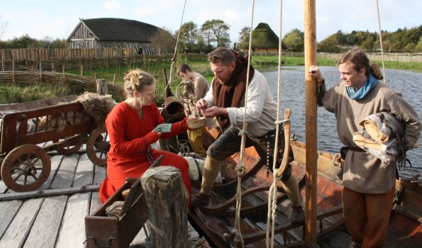 Ribe Vikingecenter - Hafen