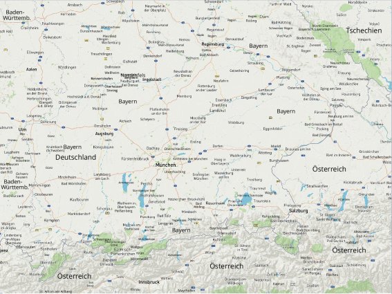 Regionskarte BAV