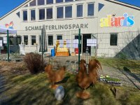 Schmetterlingspark zur Osterzeit