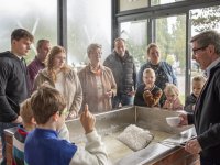 Salzsieden mit Dieter (Siedepfanne) © Westfälische Salzwelten Delia Jaekel