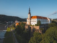 Zamek Děčín - Schloss Děčín an der Elbe