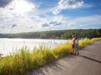 Stand-Up-Paddling in den Haßbergen