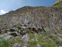 Vulkanerlebnis Parkstein - Basaltwand
