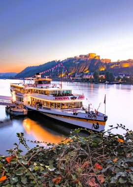 Festung Ehrenbreitstein am Morgen, Koblenz
