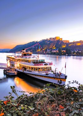 Festung Ehrenbreitstein am Morgen, Koblenz