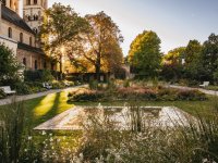 Blumenhof im Spätsommer ©Koblenz-Touristik GmbH / Johannes Bruchhof