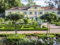 Residenz Ansbach - Hofgarten Heilkräutergarten ©Bayerische Schlösserverwaltung, Christa Brand