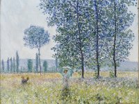 Monet, Felder im Frühling ©Staatsgalerie Stuttgart