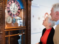 Astronomische Kunstuhr ©Deutsches Uhrenmuseum Glashütte, Foto René Gaens