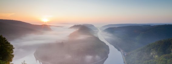 Saarschleife in Mettlach