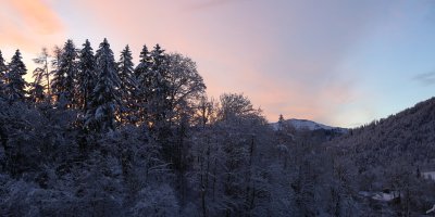 Morgenrot Winter