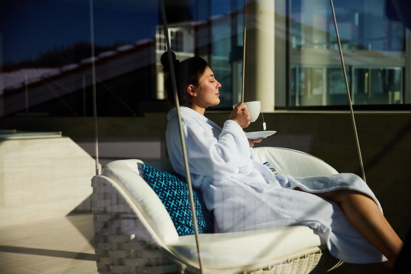Relaxen im neuen Pools und Spa