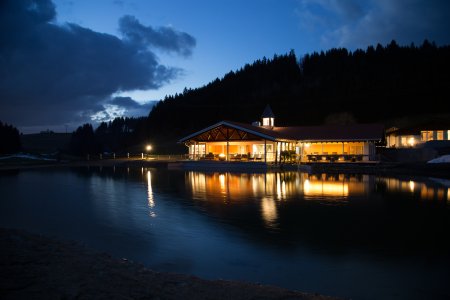 Abendstimmung am Haus am See