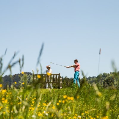 Golfen direkt am Hotel