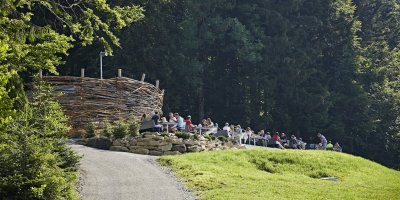 Bergfrühstück am Schwalbennest