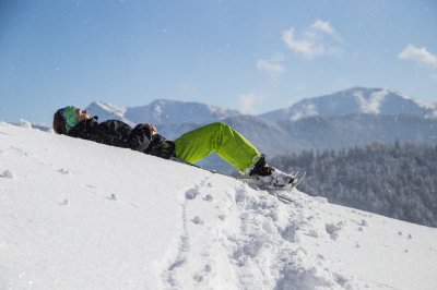Schneeschuhwandern zur Jugethöhe