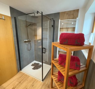 Badezimmer in der Ferienwohnung