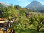 Ausblick vom Balkon Fewo. Rubihorn