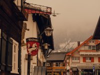 1767659 Ein Blick auf die Straßen von Garmisch-Partenkirchen