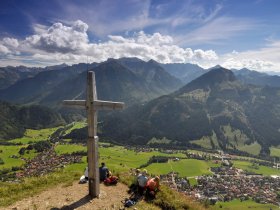 Hirschberg mit Blick nach Hindelang