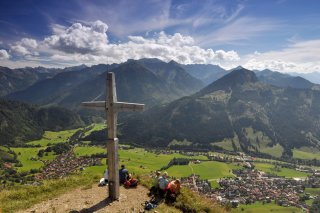 Hirschberg mit Blick nach Hindelang