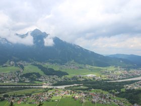 Blick nach Reutte von der Schaufestung Schlosskopf