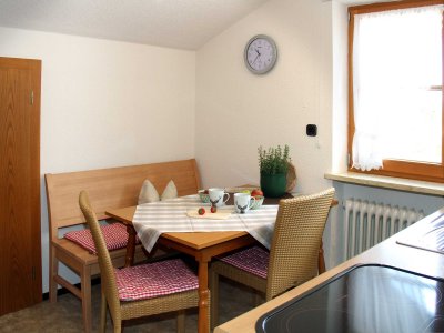Küche in der Ferienwohnung Rappenkopf