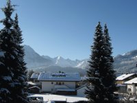 Aussicht vom Balkon Wohnung 2