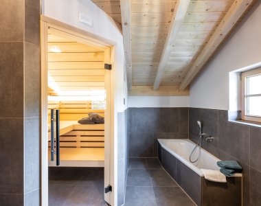 Badezimmer mit Wellnessfaktor