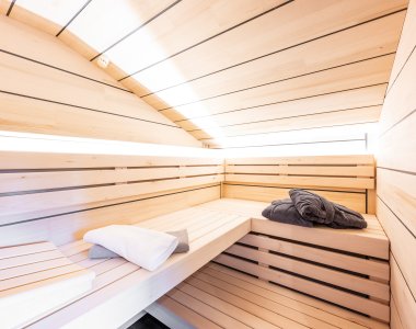 Entspannung pur in der eigenen Sauna