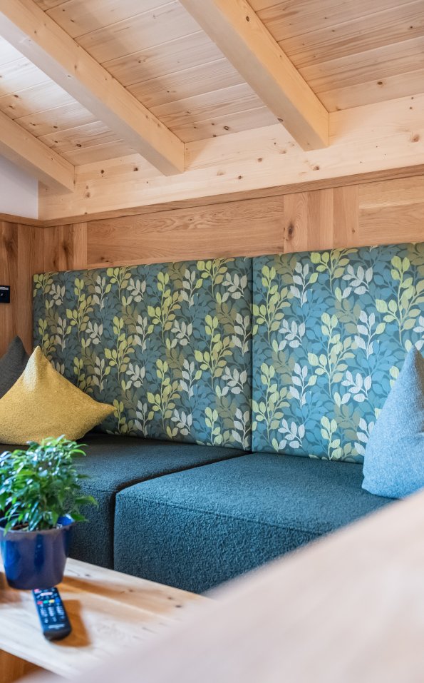 Wohnzimmer im Chalet Eiche
