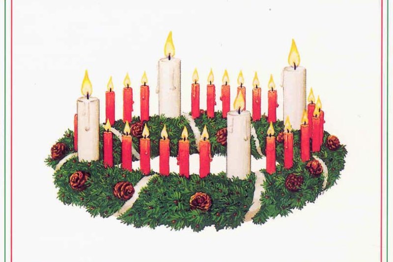 Wichernscher Adventskranz um 1839