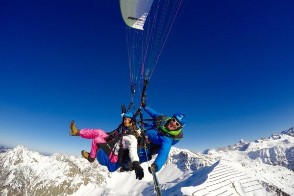 Paragliding Allgäu Winter