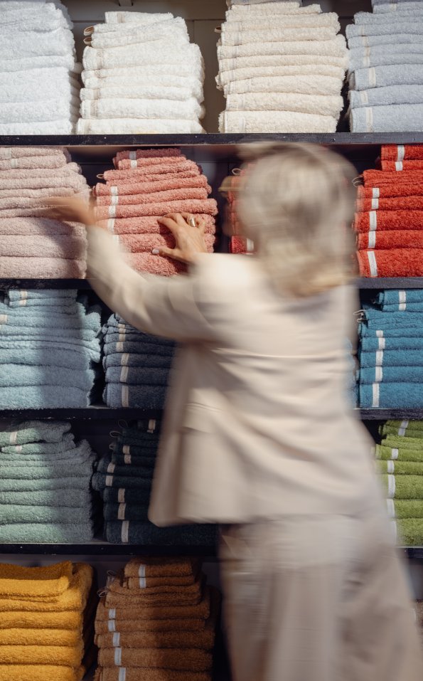 Handtücher in vielen Farben