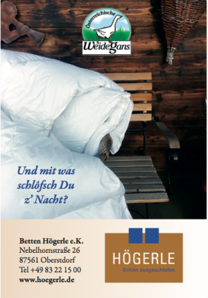 Und mit was schlofsch du z`Nacht?