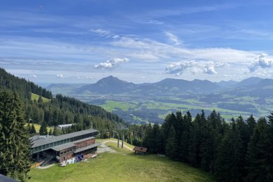 Ausblick auf die Mittelstation