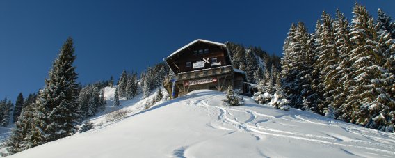 Das Hörnerhaus im Winter